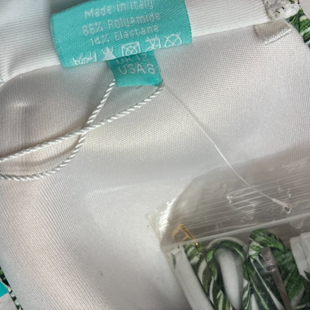 NWT Melissa Odabash Caribe bikini top US Size 8 - Picture 8 of 10